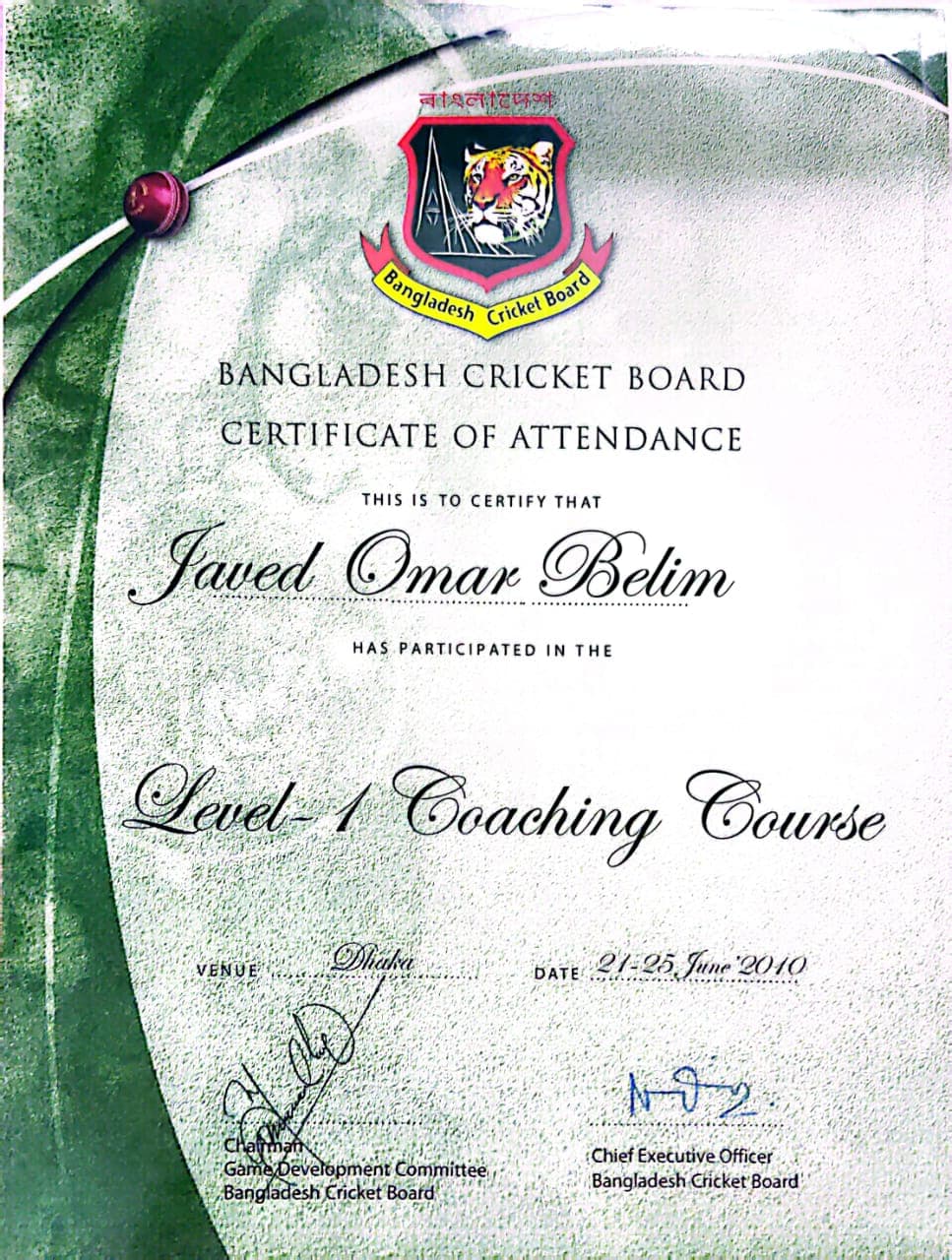 BANGLADESH CRICKET BOARD